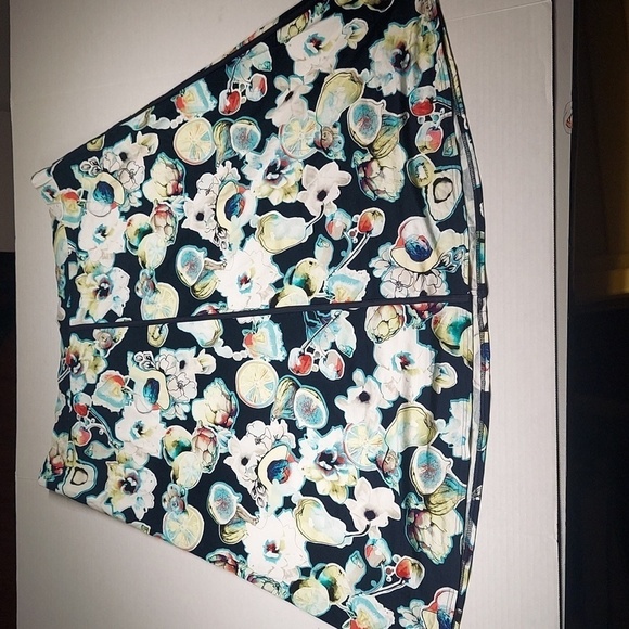 Frank Walder flared Fruity skirt-Multicolor US Size 20 - Picture 2 of 9